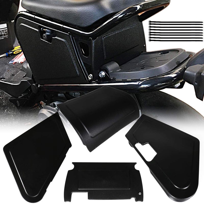 Rudyness Under Seat Storage Black Body Panels Fit For Honda Ruckus/Zoomer NPS50 Models - Image 4